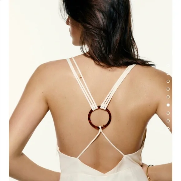 Zara ivory jumpsuit size medium - Picture 3 of 11